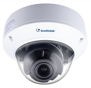 Geovision 4MP H.265 Super Low Lux WDR IR Vandal Proof IP Dome