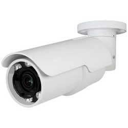 IP Camera, IR Bullet, Day/Night, H.264/MJPEG, 4 MP, Wide/Tele Motorized 3 to 10.5 MM Lens, 64 GB, 24 VAC/12 VDC 13/15 Watt, PoE