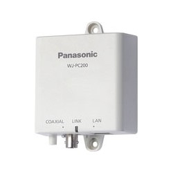 LAN Converter, 10Base-T/100Base-TX, 3" Width x 1-7/16" Depth x 3" Height, PC/ABS Plastic, Sail White