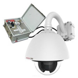 Purge explosive environments outdoor HD network camera system