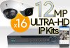 16 12MP Camera Kits