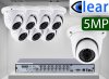 CLEAR 8 Camera HD Analog Kits