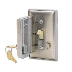 121019 Draper SP-KPS-I Switch with Locking Coverplate