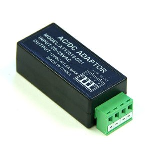 WEC AC/DC 2412-800 Converter Converts 24V AC to 12V DC Fully Regulated 800mA now up to 1.5amps or 1500ma