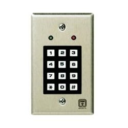 6520 Corby 6500 SA Programmable Keypad : Single Gang 2 LEDs