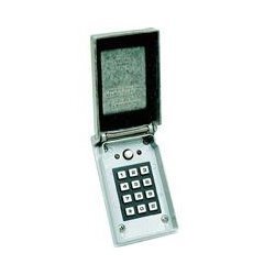 6522 Corby 6500 SA Programmable Keypad : Aluminum Cover 2 LEDS Nite Light