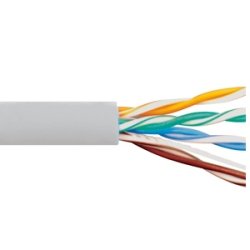 ABR5EW CAT 5e UTP SOLID CABLE 350 MHz, CMR, WHITE 