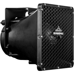 System Sensor 90215A-801-01-L HyperSpike TCPA-10 Long Range Speaker, UL 1480 C1D2, 8ohm, 25/70/100V, Black