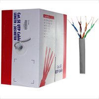 This Cat5e solid wire bulk cable features 1000 feet in an easy to pull box