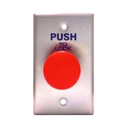 CM-420RE Camden Red Mushroon Switch With Exit