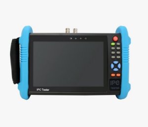 MC710-5-IP-P | 7″ 8MP TVI/CVI/AHD/IP CCTV tester with digital multi-meter