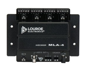  Louroe MLA-4 Microphone Audio Mixer