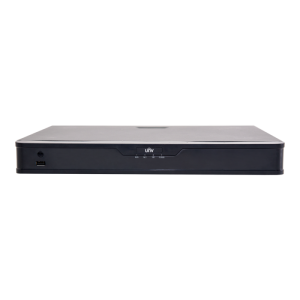 Uniview NVR302-16E-P16B | Uniview 1U Ultra265 16CH NVR w/ 16 PoE 2 SATA