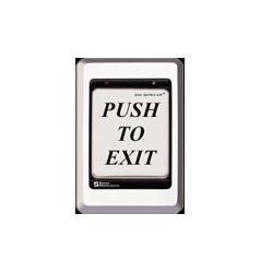 PHSK4-US Essex Switch Hand-E-Tap, Push To Exit, Black Bezel