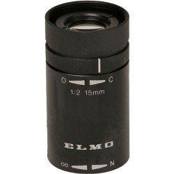 Elmo T2015D 15mm, f/2 Lens for 1/2-Inch CCD Micro Cameras with 17mm Diameter Mount