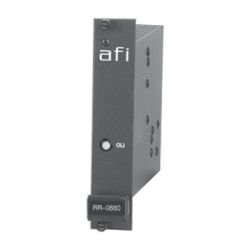 RR-0880 American Fibertek Rack Card Receiver Dual Channel Two-Way Audio