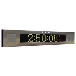 IP Clock Signboard With Flashers