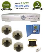 WG4-760 DVR / WACD-502HP Video Surveillance System
