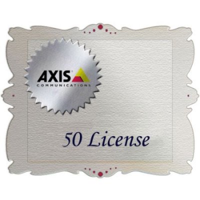 0160-040 A license document that grants installation of AXIS MPEG-4 and AAC decoder onto 50 separate computers