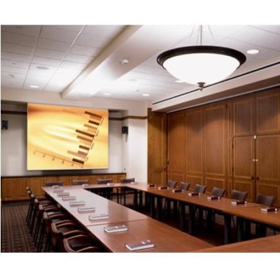 104008L Draper Access/Series E Motorized Front Projection Screen (108" x 108"), with Low Voltage Controller