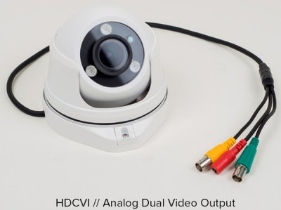 Analog and HD-CVI Dome Motorized Varifocal 2.8-12mm IR 120ft. Night vision 960H IP66 rated