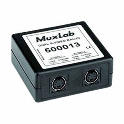 500013 MuxLab Dual S-Video Balun