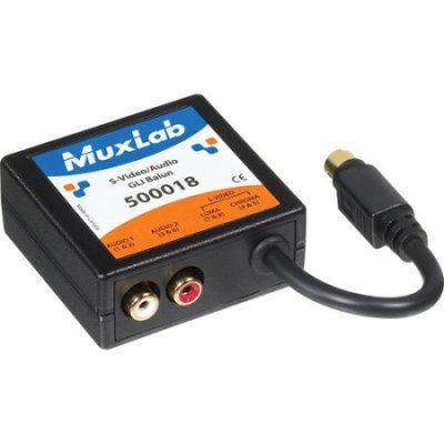 500018 MuxLab S-Video/Audio GLI Balun