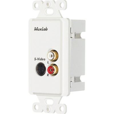 MuxLab 500038-WP-US S-Video/Hi-Fi Wall Balun (US)