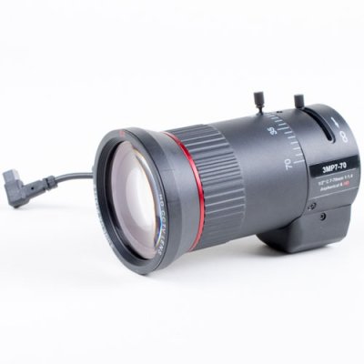 3.0 MP 7-70mm Varifocal Lens - Side