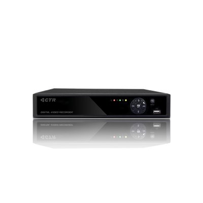 8ch, Real-time, HD/VGA/BNC/Multi Spot Out, 2 HDD, 1 Audio, Compact