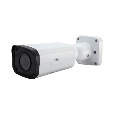 UNV Uniview 4 Ch NVR & 4 HD 4 Megapixel 2.8-12mm Motorized Lens Bullet Camera Kit for Business Professional Grade