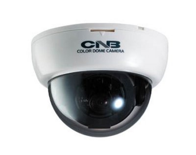 CNB-DJL-20S Color Dome Camera (600TVL, DNR,OSD) 1/3" SONY Super HAD II, 0.05 lux, 3.8mm Fixed, 68mm, DC12V