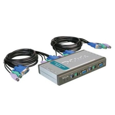 DKVM-4K 4-Port PS/2 KVM Switch