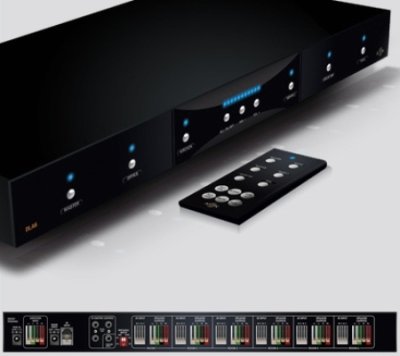 DLA6 6-Room DLA Speaker Level Audio Router - IR and RF control option