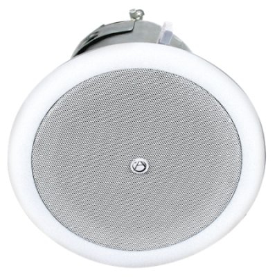 FAP42T 4" 2-Way Speaker System w/ 16-Watt 70.7V/100V Internal Transformer - White