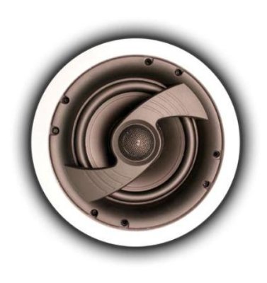 IC512 Channel Vision Round In Ceiling Speakers, 5.25", Pair