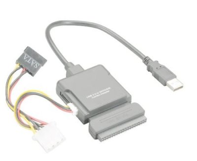 IC661A USB 2.0 to IDE/SATA Combo Adapter