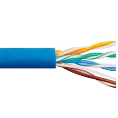 ICCABP5EBL CAT 5e UTP SOLID CABLE 350 MHz, CMP, BLUE 