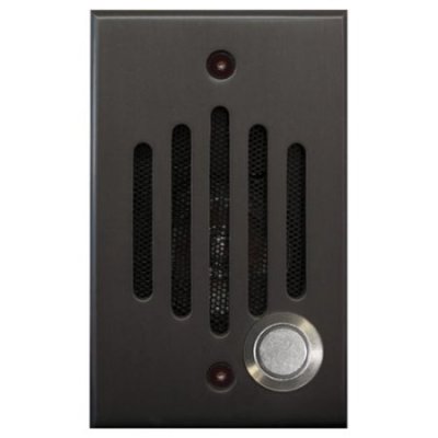 IU-0252P Channel Vision Front Door IU-Single Gang, No Camera, Oil Rubbed Bronze Finish, Panasonic Compatible