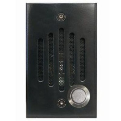 IU-6282P Channel Vision Front Door IU-Single Gang, Color Camera, Black Finish, Panasonic Compatible