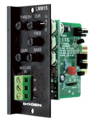 Bogen LMM1S Line/Microphone Input, Actively Balanced, Screw Terminal