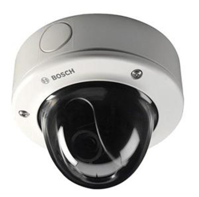 NDC-455V03-21PS Bosch FlexiDome Vandal resistant, 1/3-inch Progressive Scan, H.264 dual stream, 2.8 to 10 mm Varifocal lens, NTSC, 60 Hz, Motion+, PoE, Surface mount