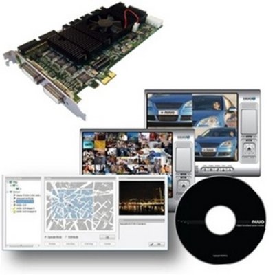 SCB-7008 Capture Card with Support for 8 Analog and 4 IP Cameras*