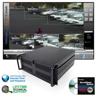 Customizable Hybrid GeoVision NVR/DVR: Supports 1 up to 32 IP Megapixel Cameras NVR Network Video Recorder