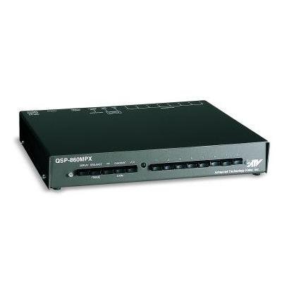 QSP-860MPX 8 CAMERA MONOCHROME DUPLEX MULTIPLEXER