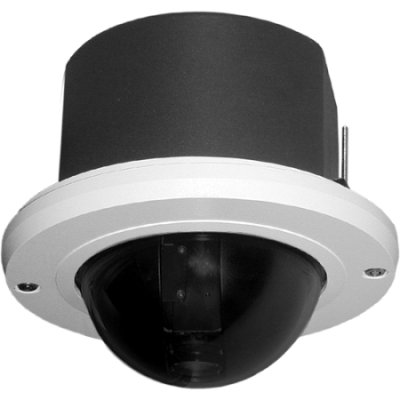 Pelco SD427-HF0 Spectra IV SE, 27x, In-Ceiling Mount, Heavy Duty, Aluminum Housing, Smoked Bubble