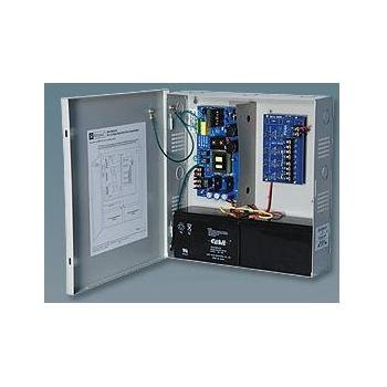 SMP10PM24P4 4 Fused Outputs Supervised Power Supply/Charger, 12VDC @ 10A, Grey Encl
