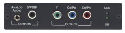 TP-46 Component Video or Computer Graphics Video with Audio over Twisted Pair Receiver