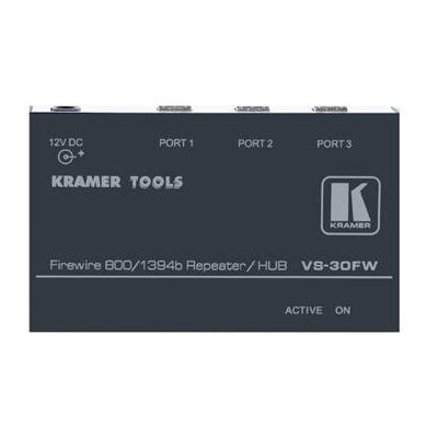 Kramer VS-30FW 3-Port FireWire-800 Repeater/Hub