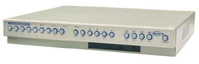 DM/ECO16C/300B Dedicated Micros 16-way, 300GB DVMR w/CD, PPP, w/ Networking, compact, 60 PPS